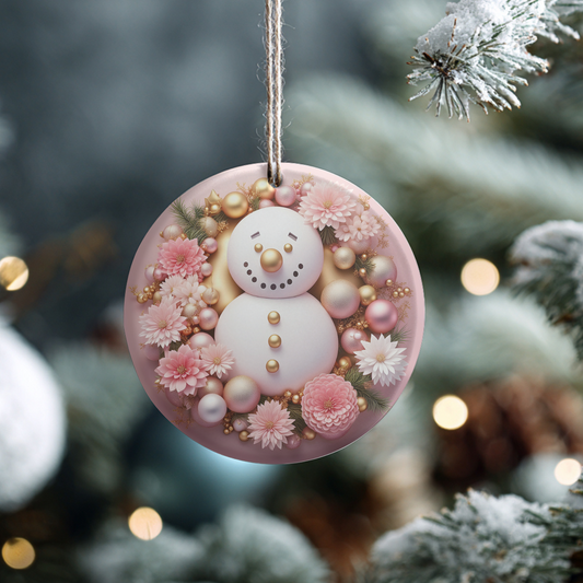 The Snowman Whimsy Ornaments Collection