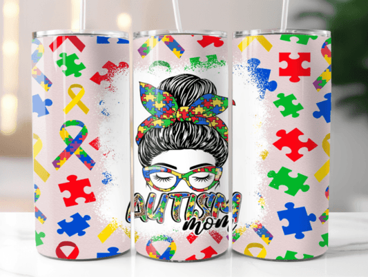Autism Mama 20oz Tumbler