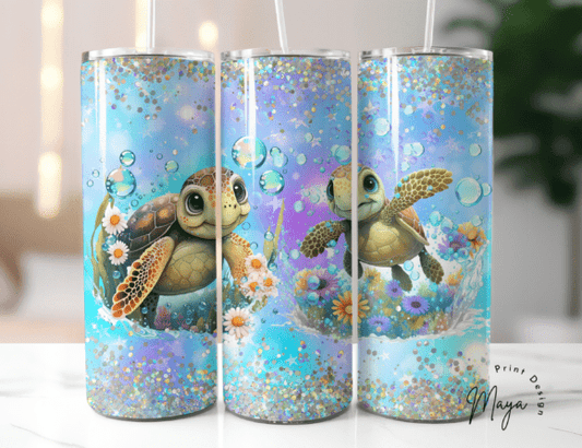 Baby Sea Turtles 20oz Tumbler