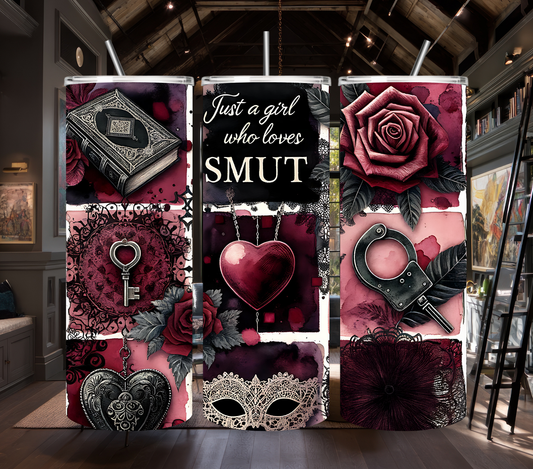 Just a Girl Who Loves Smut 20oz Tumbler