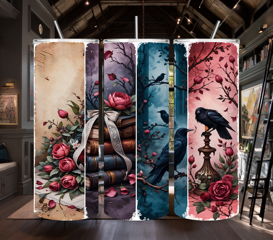 Ravens & Roses 20oz Tumbler