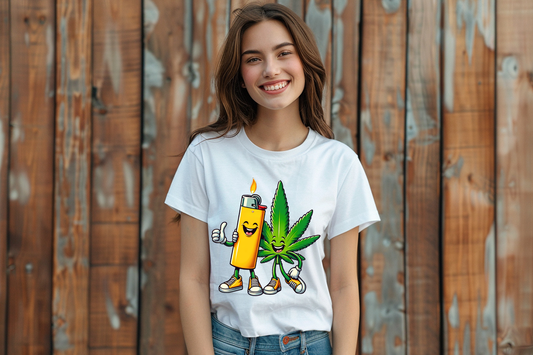 Lighter & Weed T-Shirt