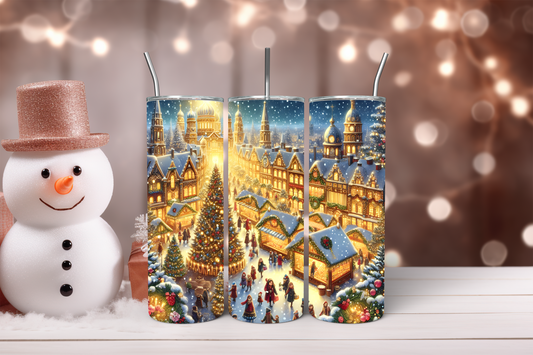 Christmas Market Magic 20oz Tumbler