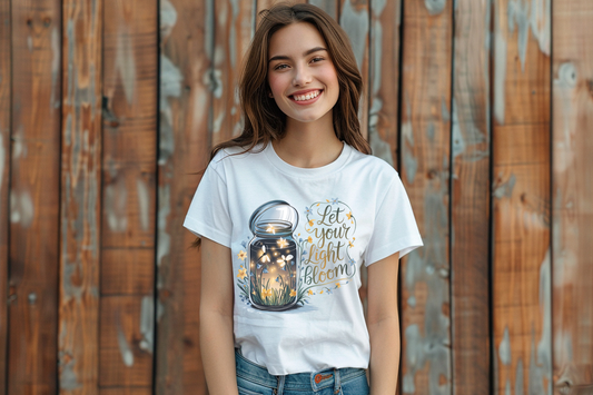 Let Your Light Bloom T-Shirt