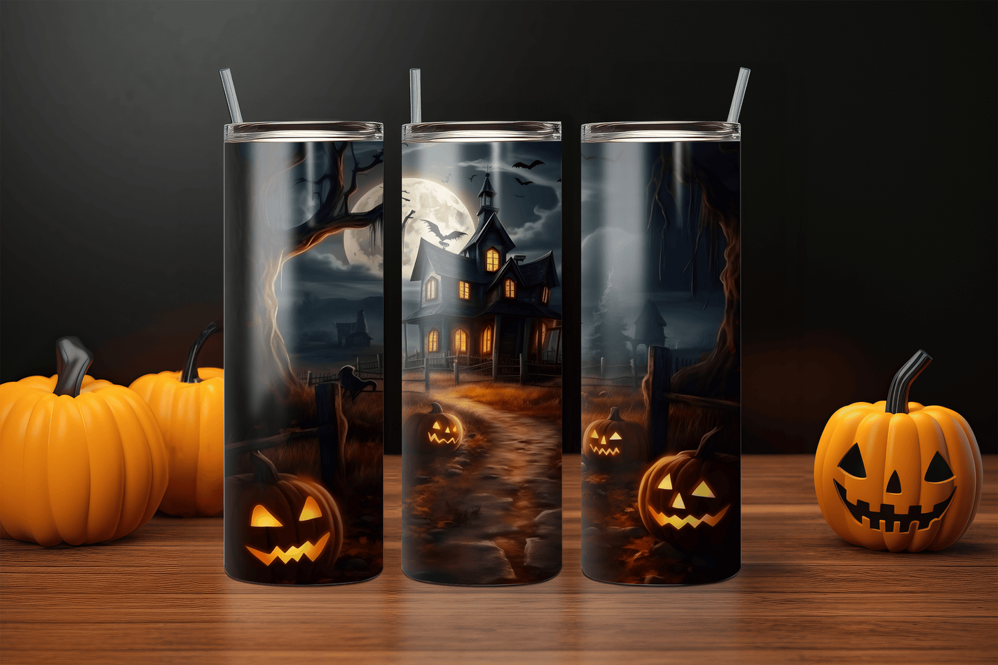 Haunted House 20oz Tumbler