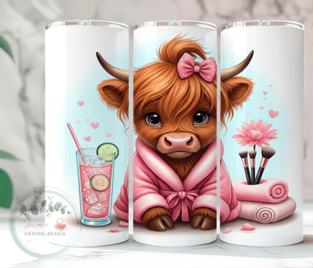 Spa Cow 20oz Tumbler