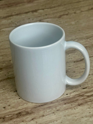 Black, Gold, and White Marble Mug