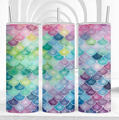 Rainbow Scales 20oz Tumbler