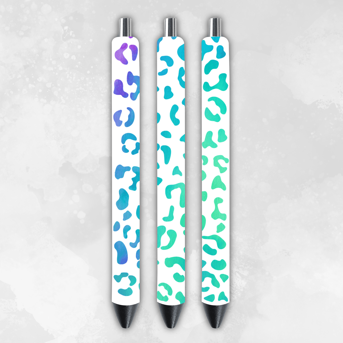 Rainbow Leopard Waterslide 5 Pack Of Pens