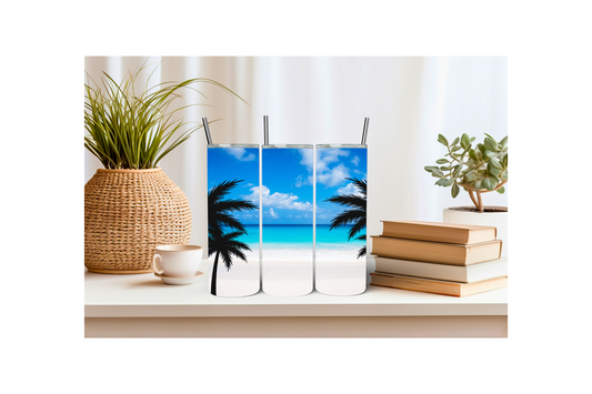 Beach Paradise 20oz Tumbler