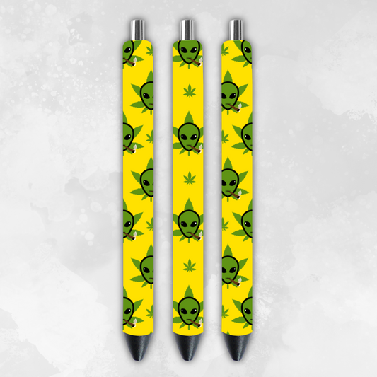 Cannabis Themed 4 Pack of Pens
