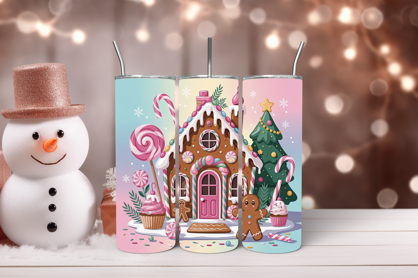 Candy Lane Christmas 20oz Tumbler