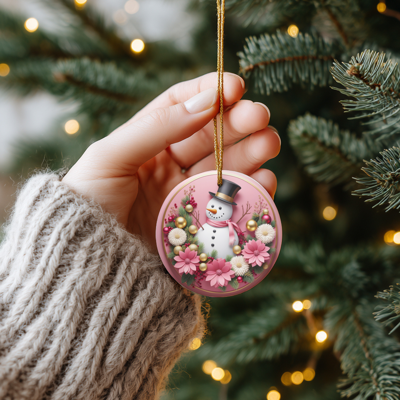 The Snowman Whimsy Ornaments Collection