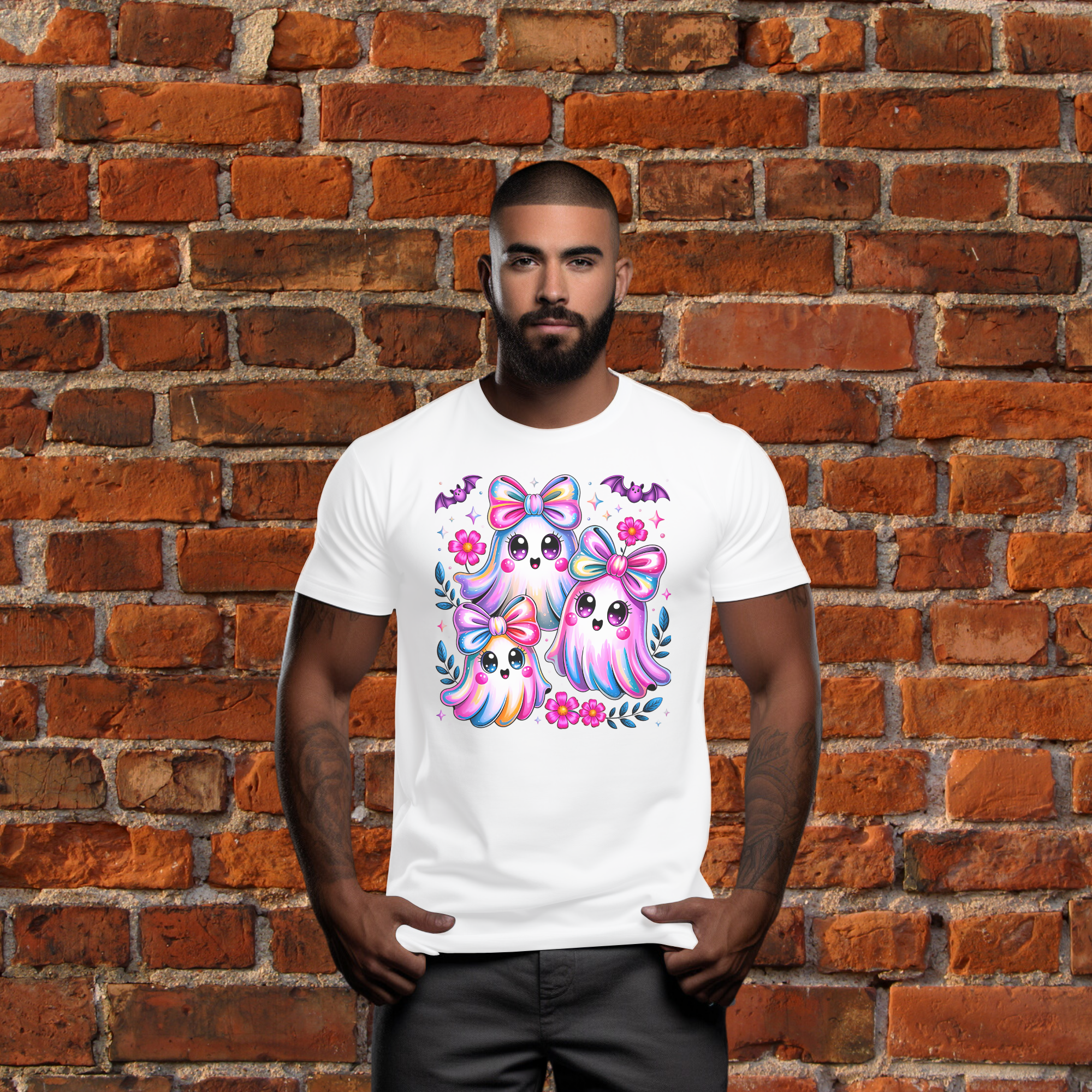 Boo-tiful Bows & Batty Vibes T-Shirt
