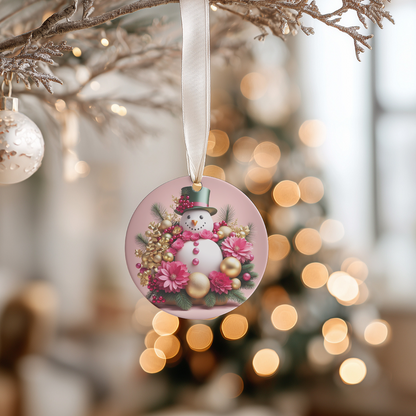 The Snowman Whimsy Ornaments Collection