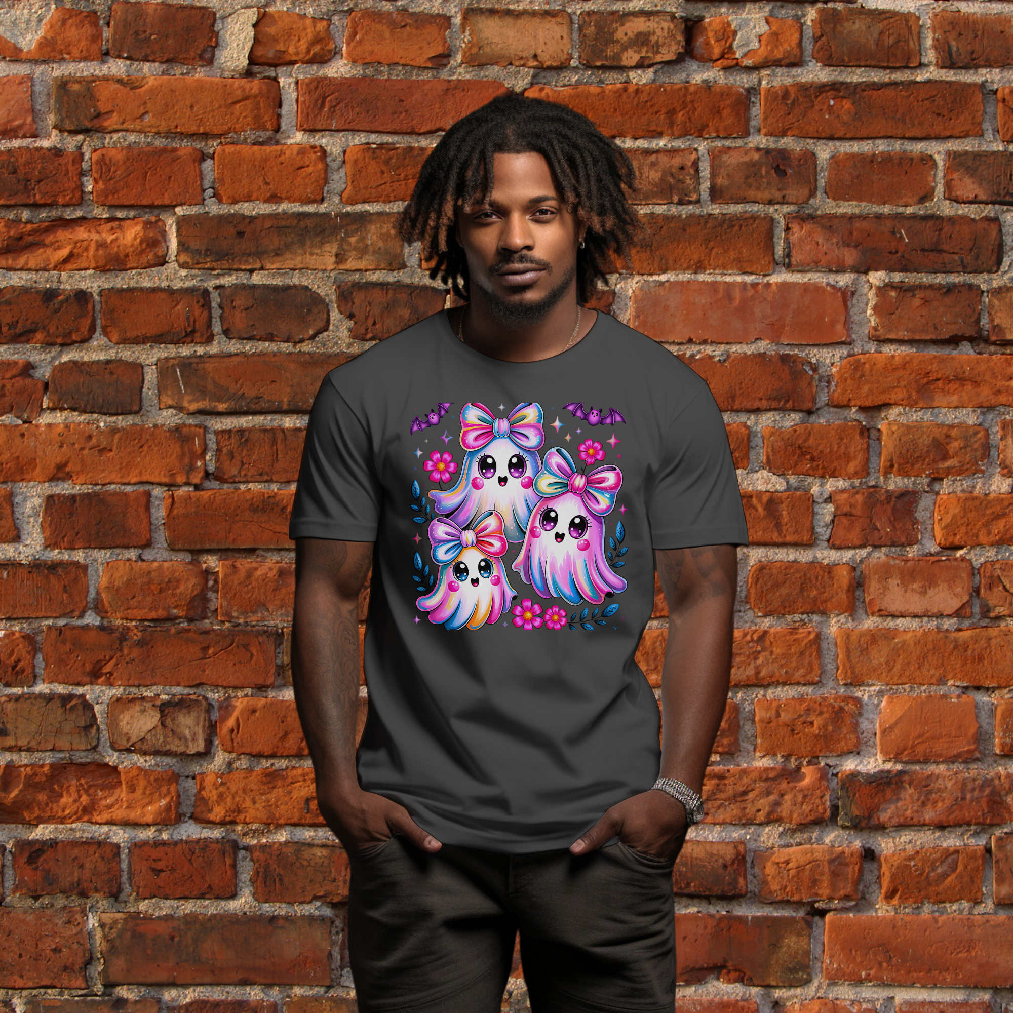 Boo-tiful Bows & Batty Vibes T-Shirt