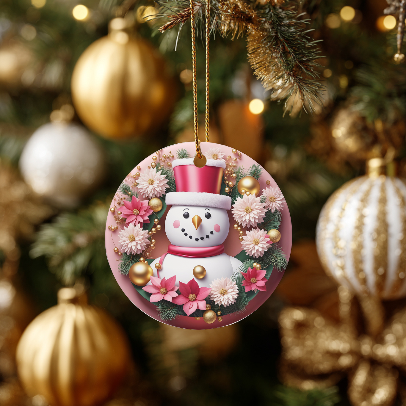 The Snowman Whimsy Ornaments Collection