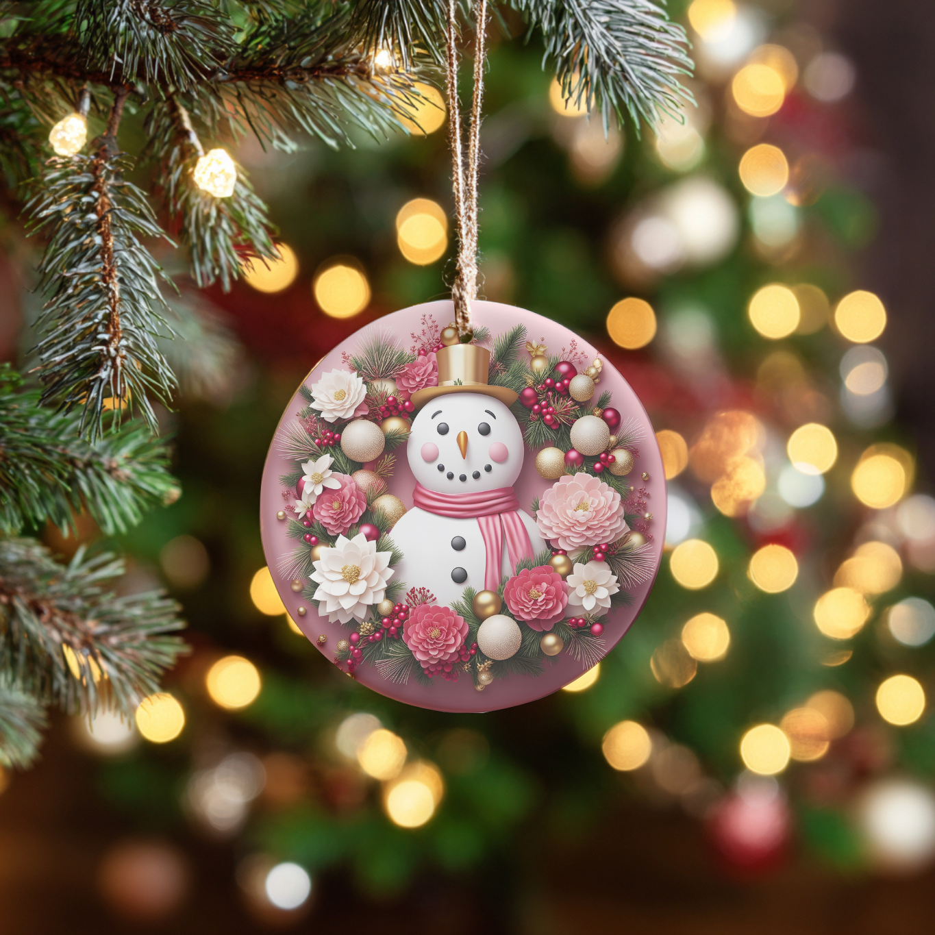 The Snowman Whimsy Ornaments Collection