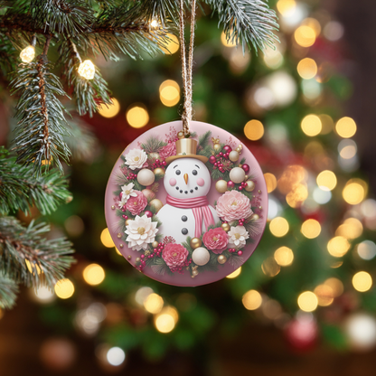 The Snowman Whimsy Ornaments Collection
