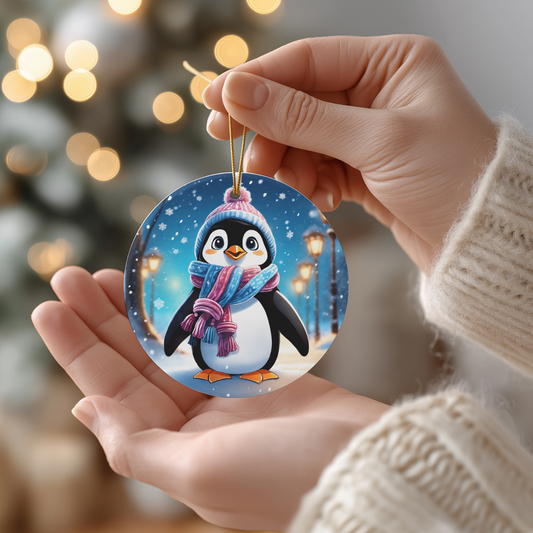 Penguin Pals Winter Set Ornaments