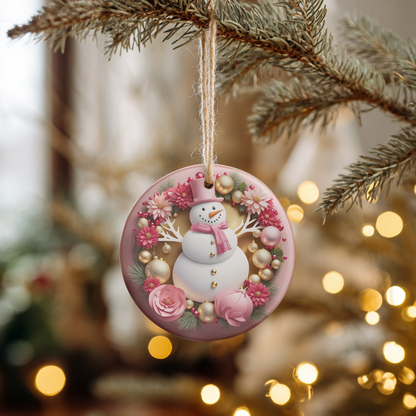 The Snowman Whimsy Ornaments Collection