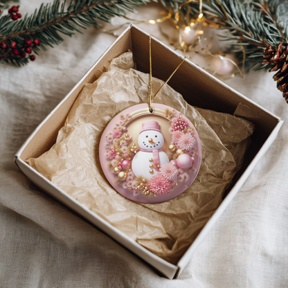 The Snowman Whimsy Ornaments Collection