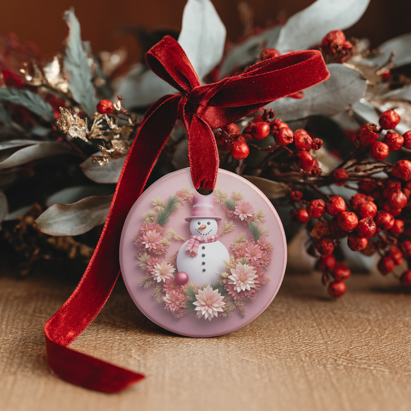 The Snowman Whimsy Ornaments Collection