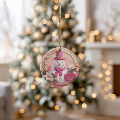 The Snowman Whimsy Ornaments Collection