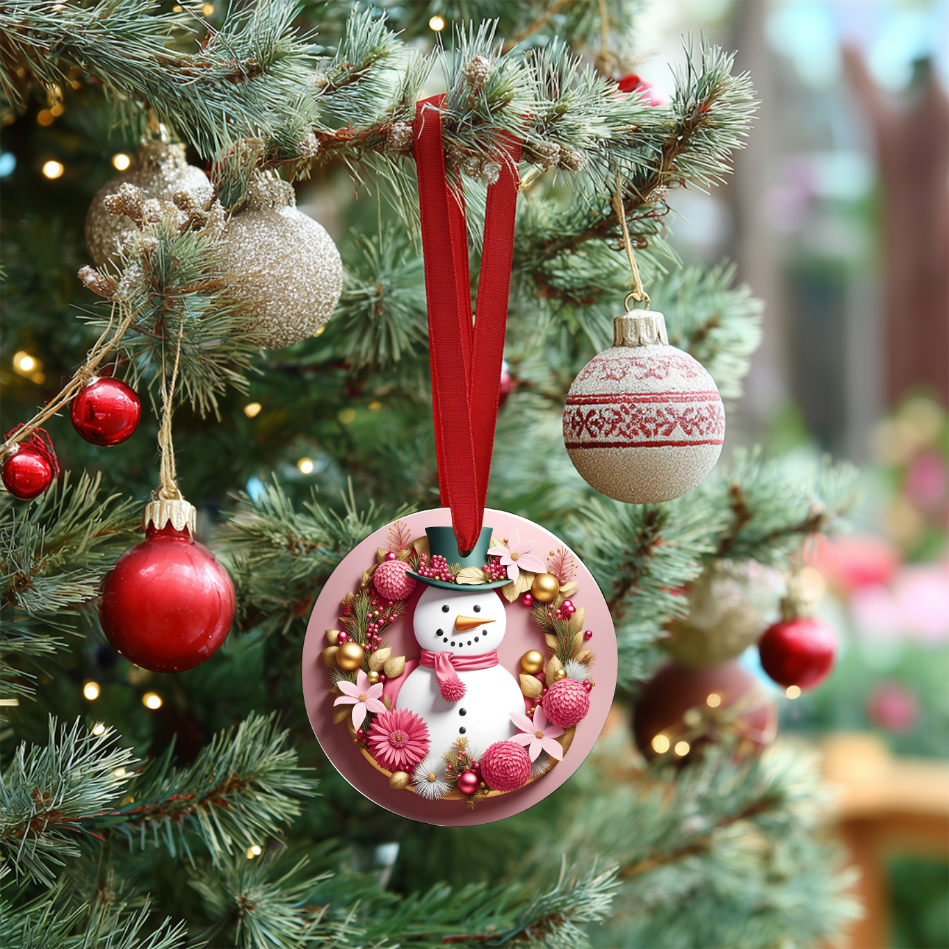 The Snowman Whimsy Ornaments Collection