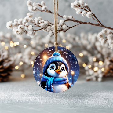 Penguin Pals Winter Set Ornaments