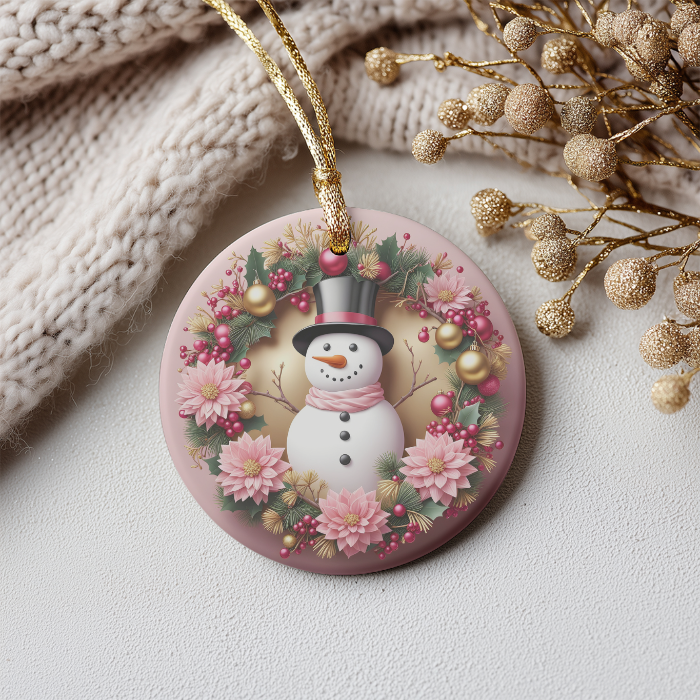 The Snowman Whimsy Ornaments Collection
