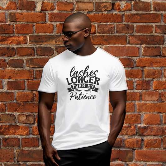 Lashes Longer Than My Patience #1 T-Shirt