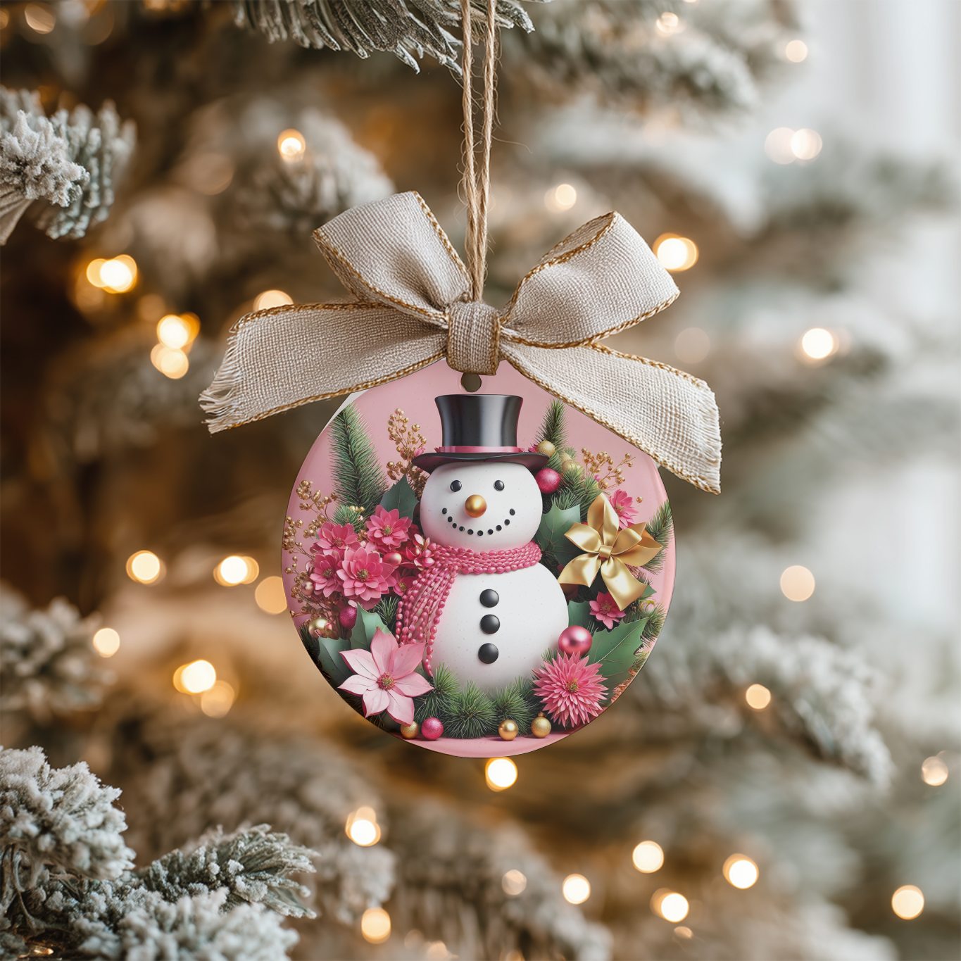 The Snowman Whimsy Ornaments Collection