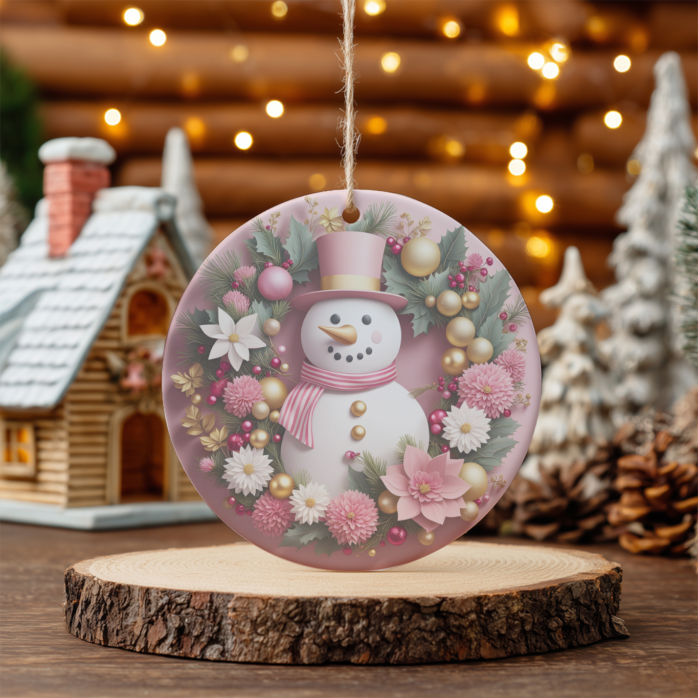 The Snowman Whimsy Ornaments Collection