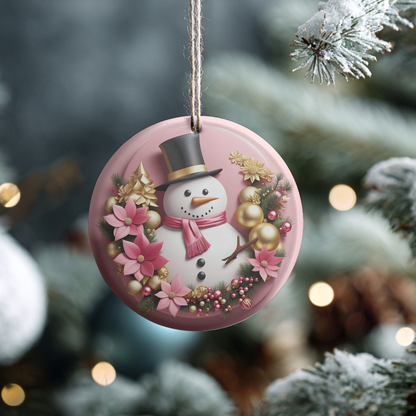 The Snowman Whimsy Ornaments Collection