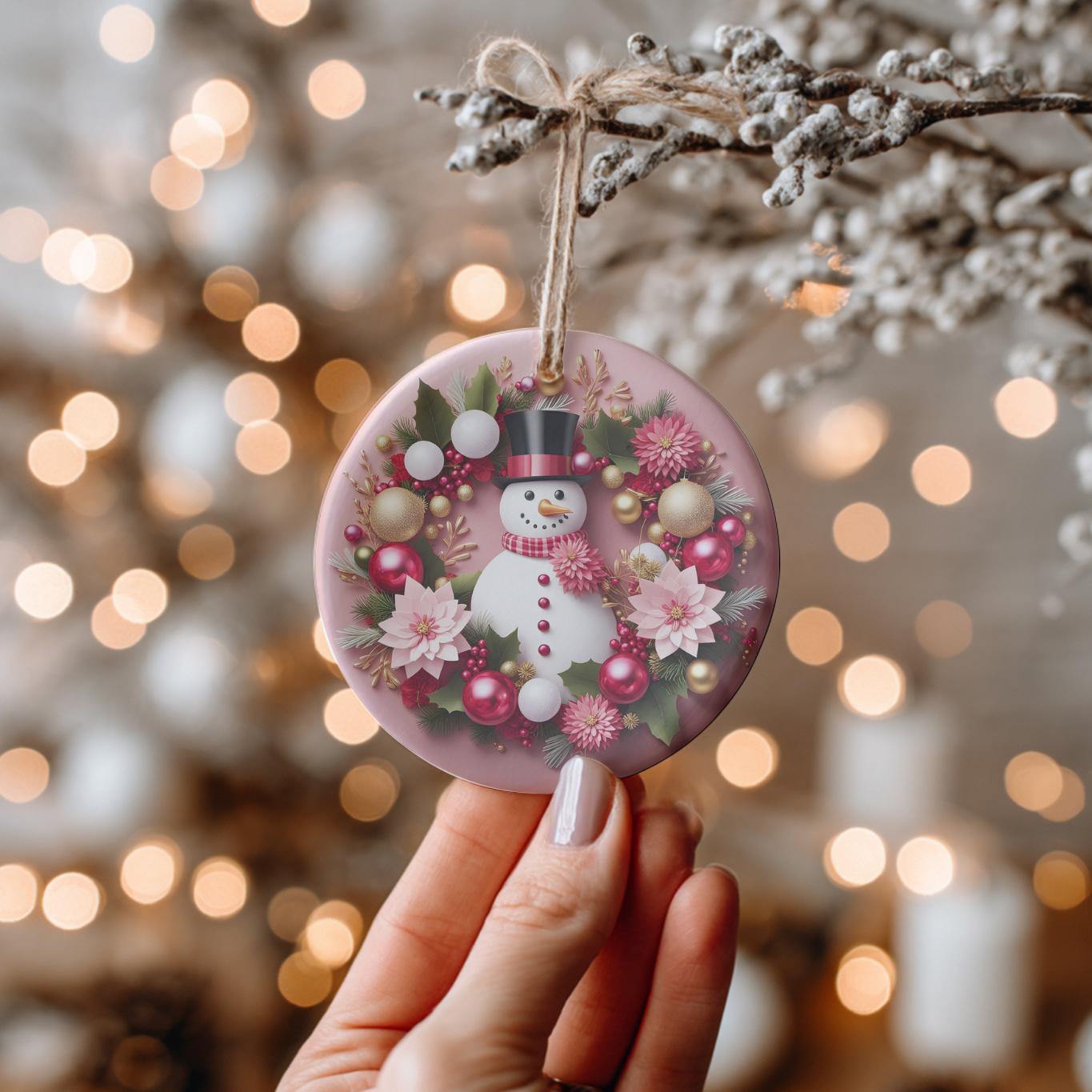 The Snowman Whimsy Ornaments Collection