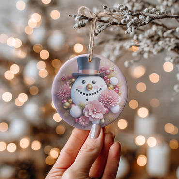 The Snowman Whimsy Ornaments Collection