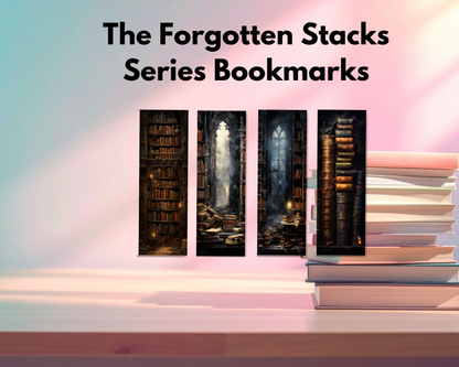 The Forgotten Stacks Series Bookmarks
