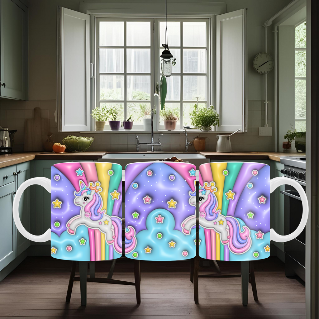 3D Unicorn Mug #1