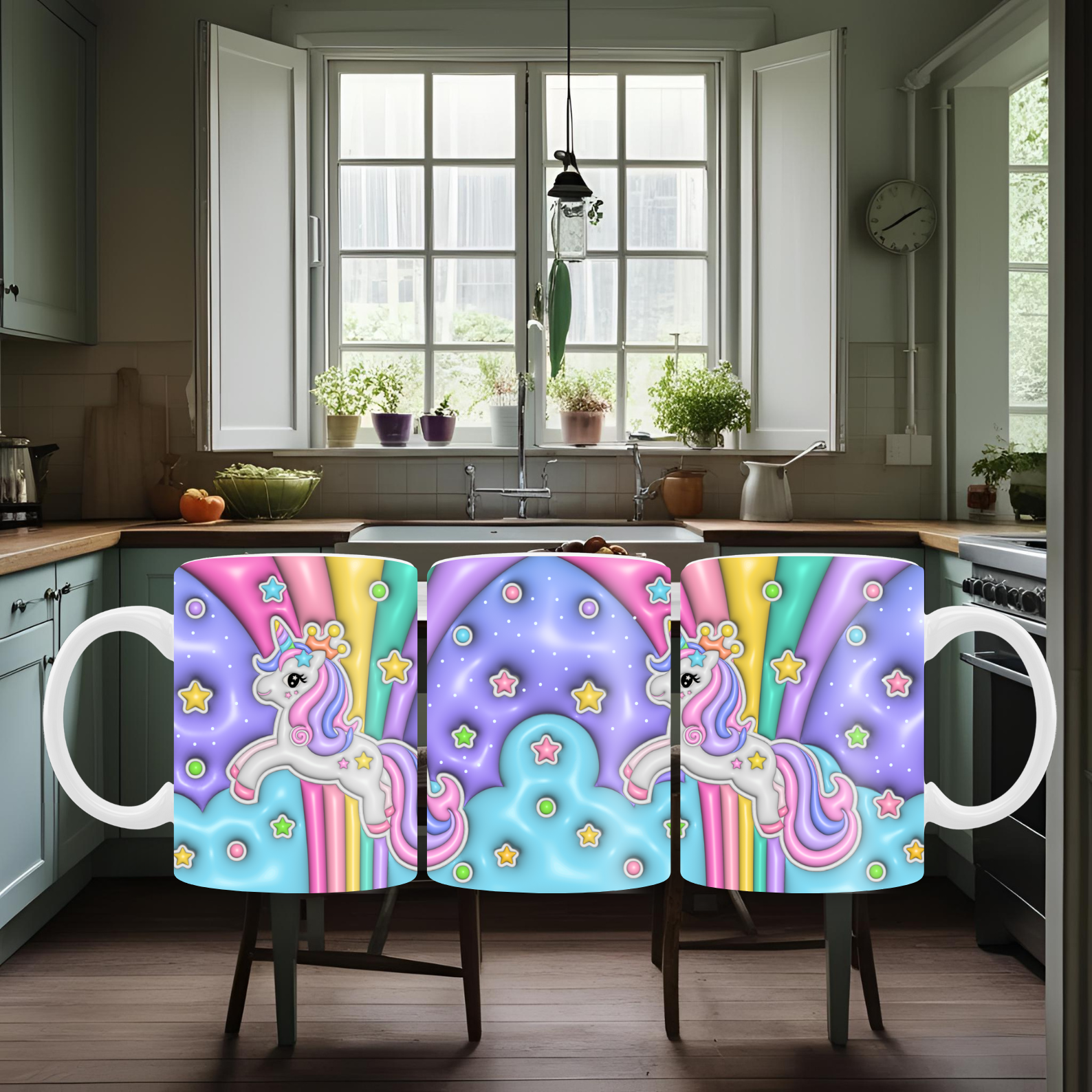 3D Unicorn Mug #1