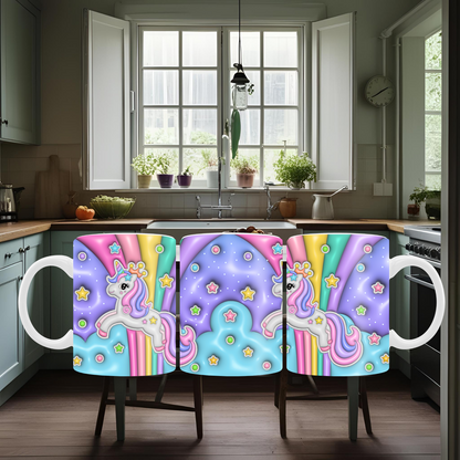 3D Unicorn Mug #1