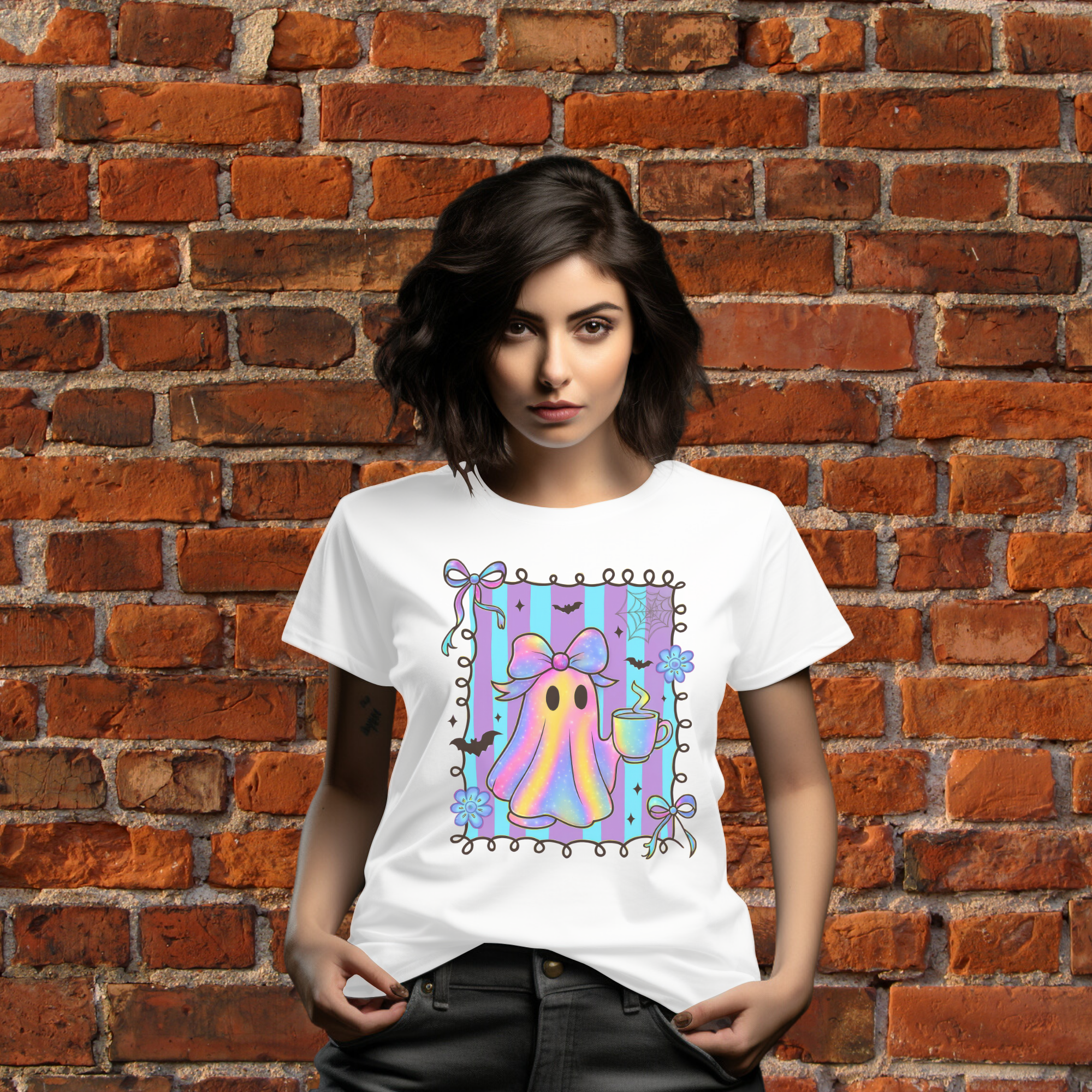 Cozy Pastel Ghost T-Shirt