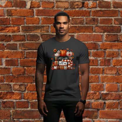 Just a Girl Who Loves Fall T-Shirt