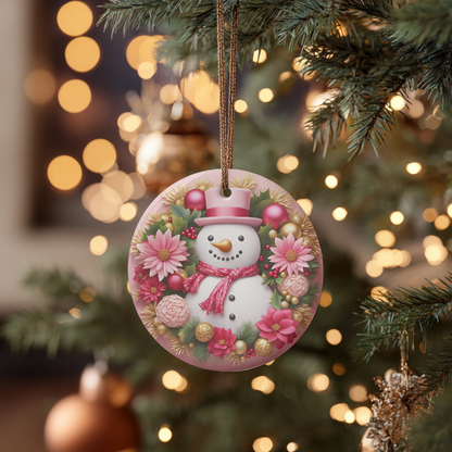 The Snowman Whimsy Ornaments Collection