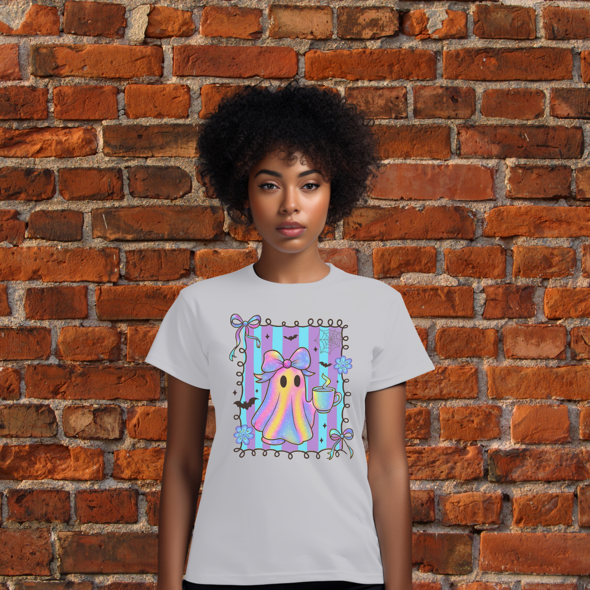 Cozy Pastel Ghost T-Shirt