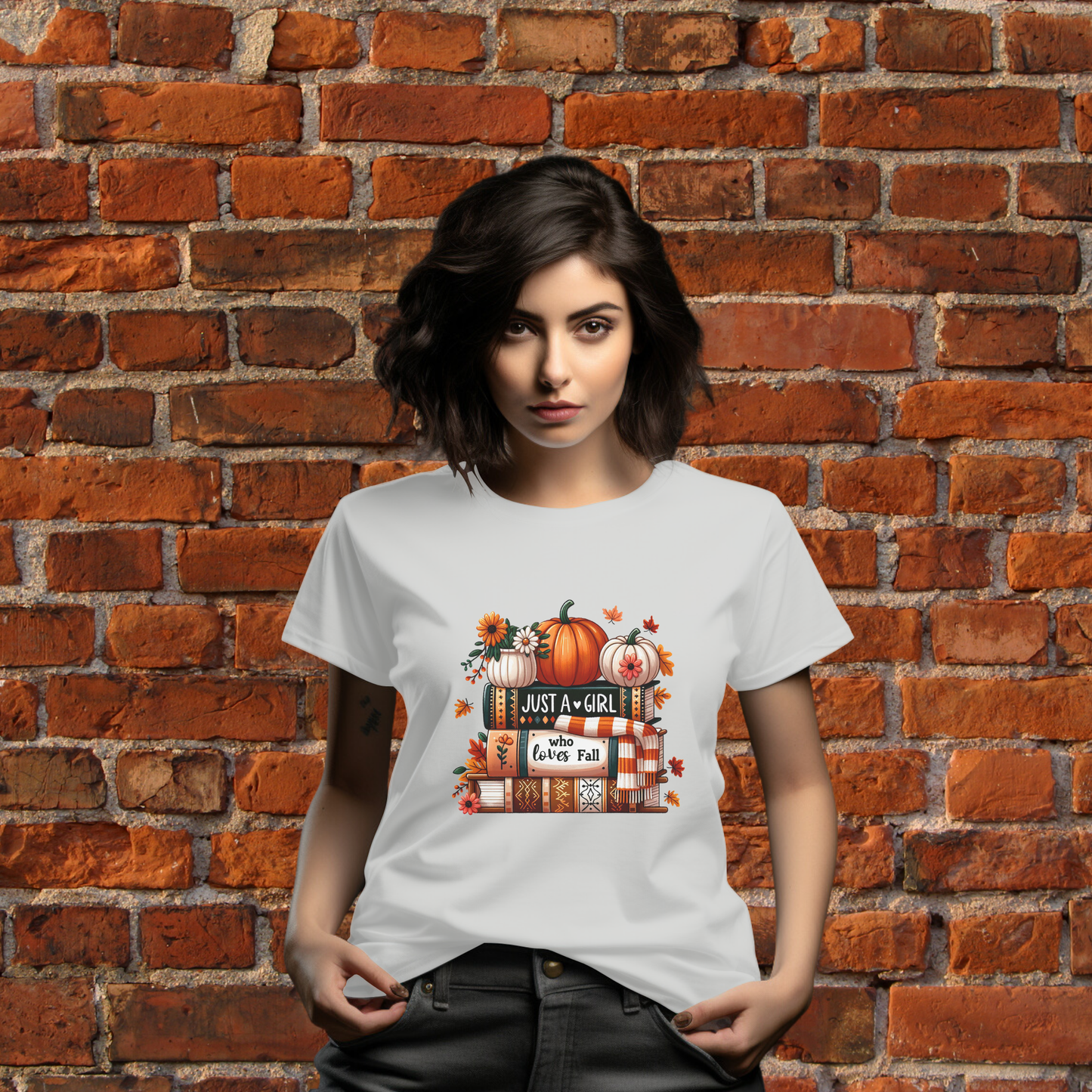Just a Girl Who Loves Fall T-Shirt