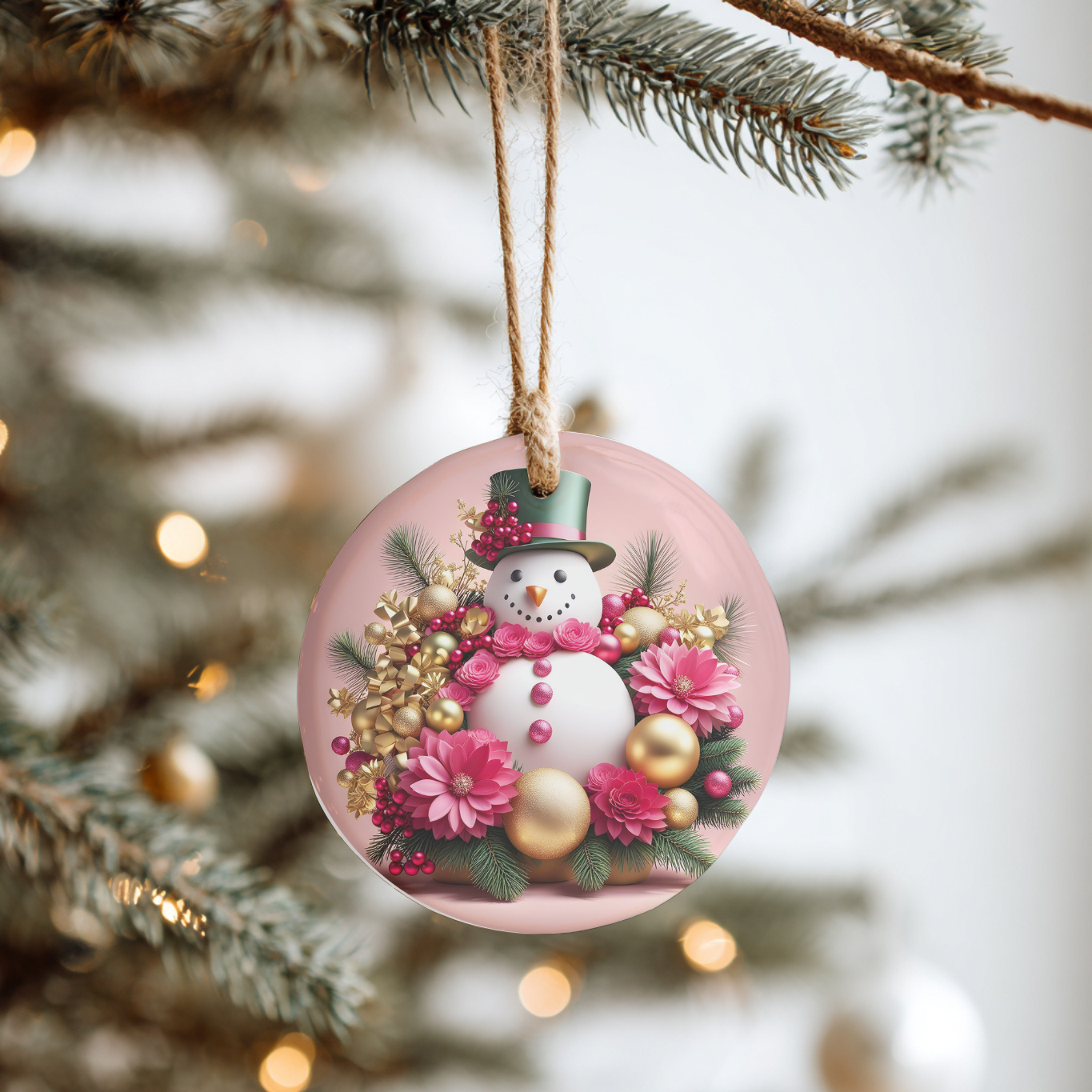 The Snowman Whimsy Ornaments Collection