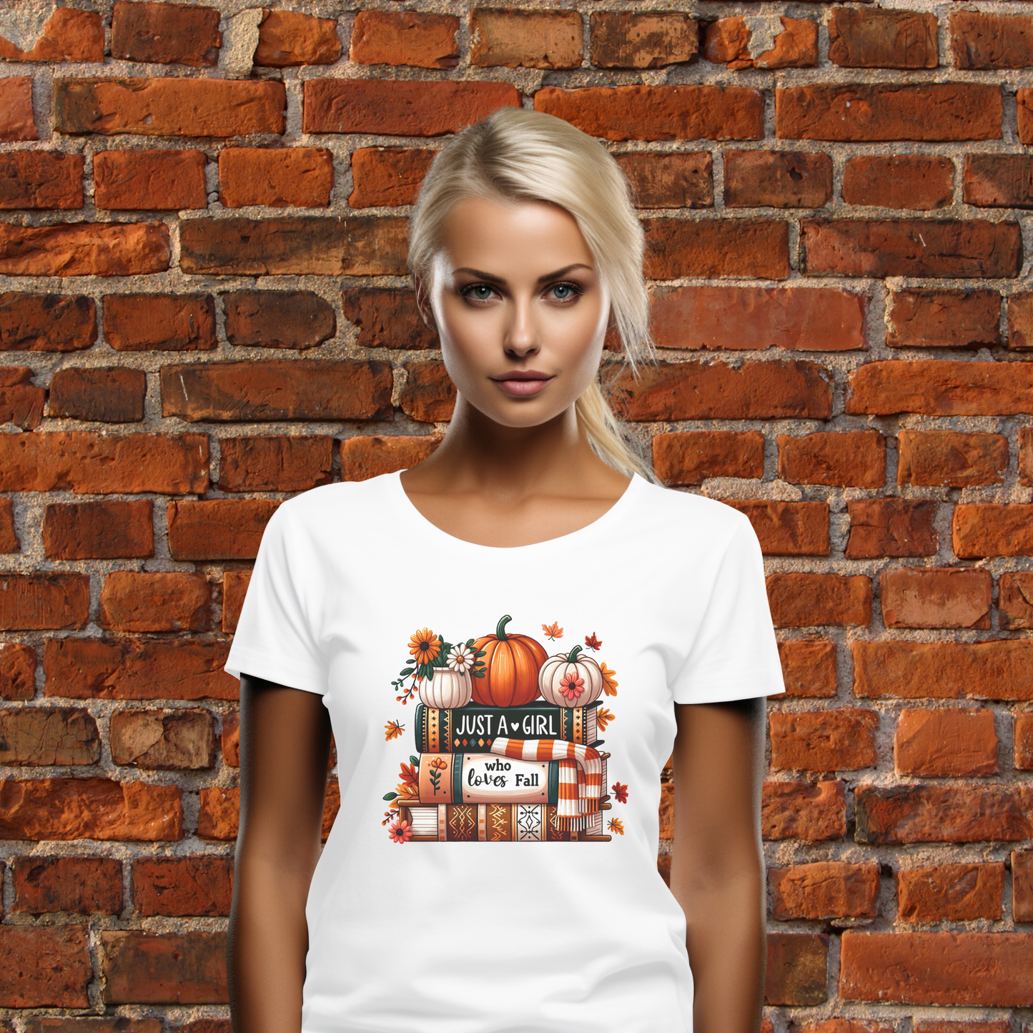 Just a Girl Who Loves Fall T-Shirt