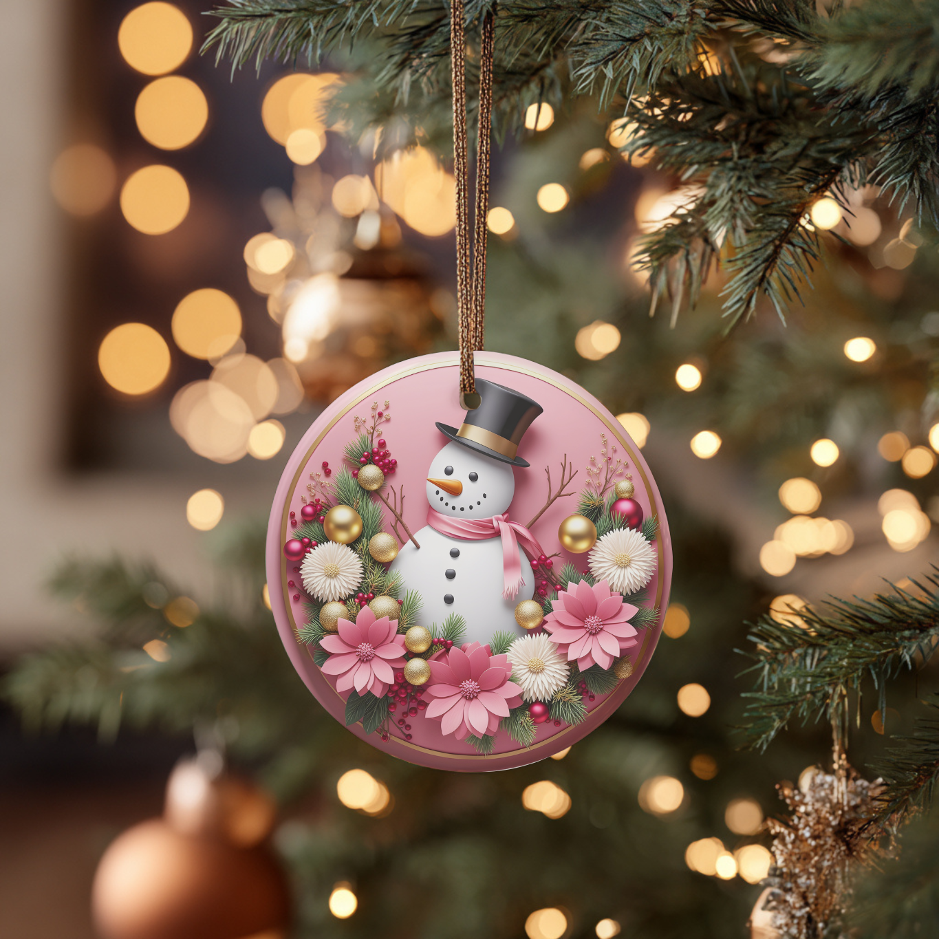 The Snowman Whimsy Ornaments Collection
