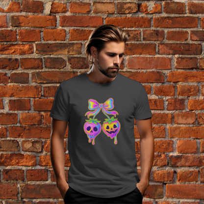 Sweet & Spooky Skull Apples T-Shirt